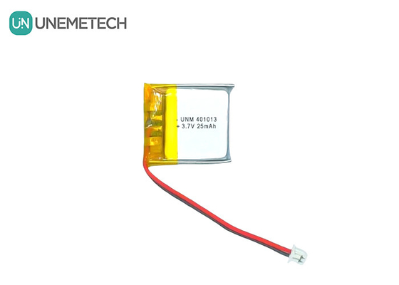 3.7V 25mAh 401013 Pin Lithium Polymer siêu mỏng có thể sạc lại cho kính thông minh