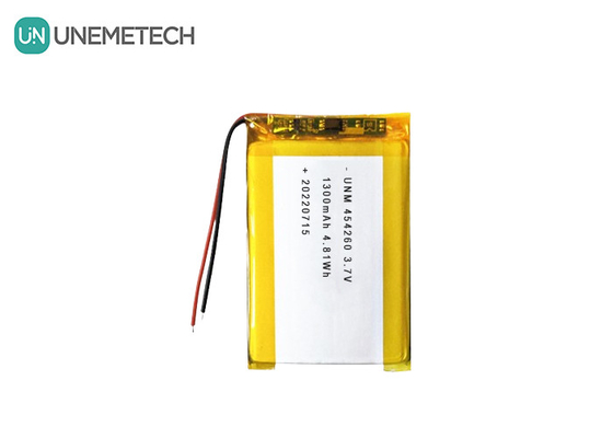 Lithium Ion Polymer Battery Cell 3.7V 1300mAh 454260 cho hệ thống Solarr