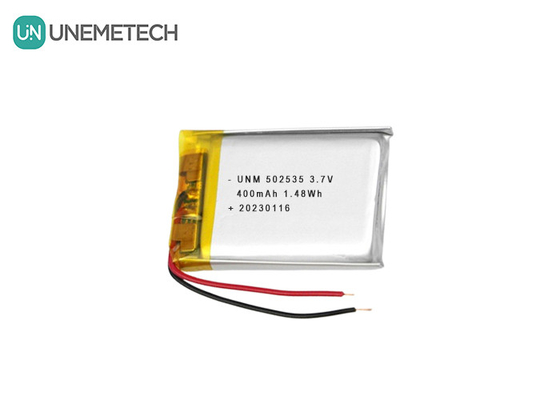 Li Polymer Battery Pack 502535 400mAh 3.7V pin cho thiết bị điện tử