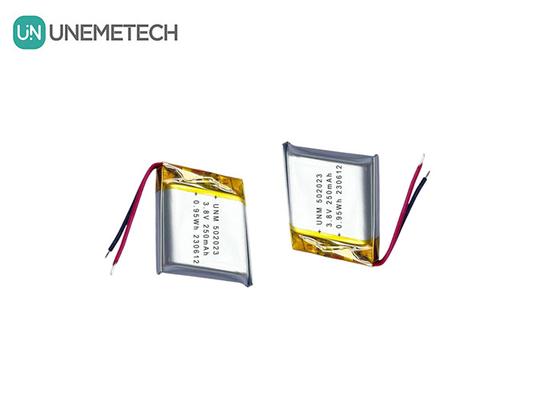 3.8V 250mAh 502023 Pin Lithium Polymer điện áp cao cho máy theo dõi