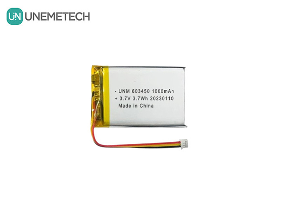 3.7V 1000mAh 603450 pin Lipo có dung lượng cao sạc lại cho xe RC