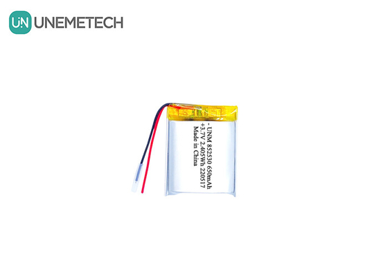 3.7V 650mAh pin Lithium-ion Polymer sạc lại 852530 cho tai nghe