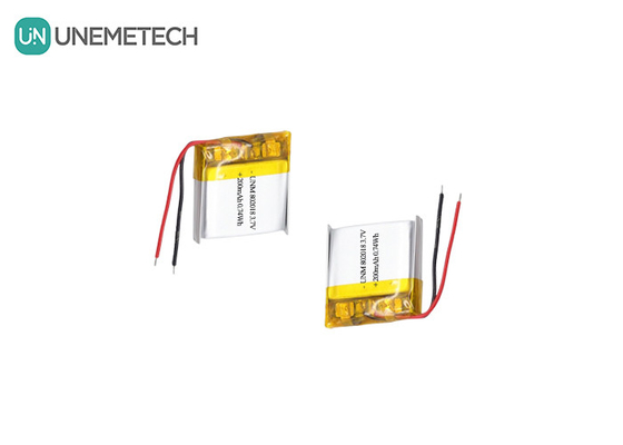 3.7V 200mAh Sạc nhanh pin polymer Li-ion 802018 Cho máy cắt tóc