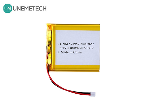 3.7V 2400mAh pin Lithium-ion Polymer sạc lại 575957 cho cân điện tử