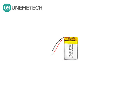 601218 3.7V 80mAh Pin Lithium Polymer nhỏ có thể sạc lại cho kính thông minh