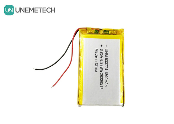 Pin LiPo điện áp cao 3.85V 1800mAh 533774 Pin sạc cho robot nhỏ