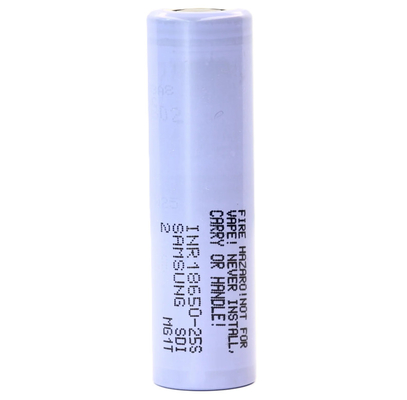 Samsung 25S 18650 2500mAh 20A Pin 3.6V Phòng pin ion lithium hình trụ INR18650-25S