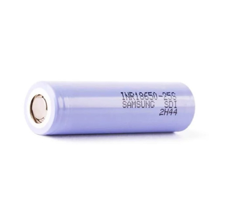 Samsung 25S 18650 2500mAh 20A Pin 3.6V Phòng pin ion lithium hình trụ INR18650-25S