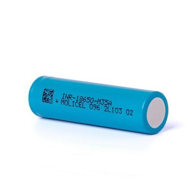 Chất lượng Molicel M35A 18650 3500mAh 10A pin INR-18650-M35A 3.6V pin phẳng nhà máy