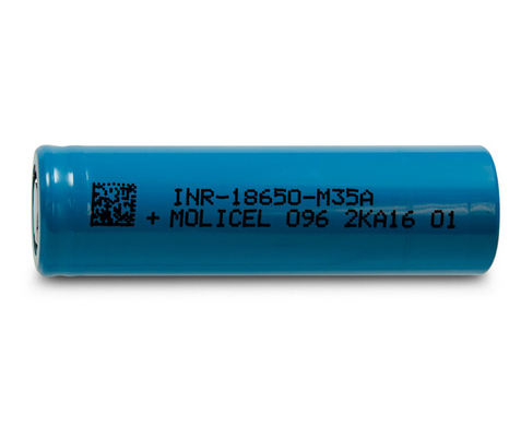Molicel INR-18650-M35A Flat Top 18650 Pin Molicel M35A 18650 3500mAh 10A Pin 3.6V