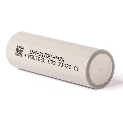 Molicel 21700 P42A 4200mAh 45A pin INR-21700-P42A pin đầu phẳng