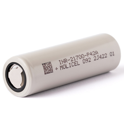 Molicel 21700 P42A 4200mAh 45A pin INR-21700-P42A pin đầu phẳng