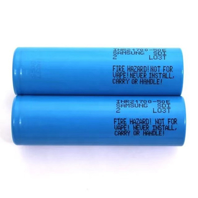 Samsung 50E 21700 5000mAh 9.8A Pin 3.6V pin lithium ion pin pin INR21700-50E