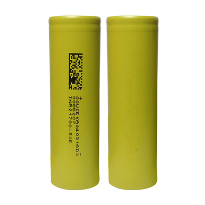 5000mAh 21700 pin Li-ion sạc lại INR21700-50E cho các thiết bị gia dụng