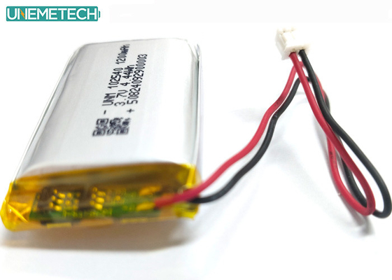 1200mAh 2C pin Lithium Polymer sạc nhanh 3.7V 102540 Cho sản phẩm y tế