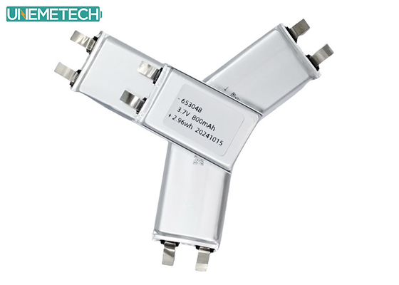 20C Tốc độ xả cao 3.7V 800mah pin Lipo 653048 cho máy bay RC