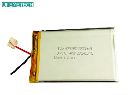 Chất lượng Pin Power Bank pin Lithium Polymer tùy chỉnh 425379 3.7V 2200mAh Với băng dán 3M nhà máy