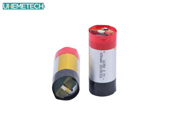 Chất lượng Pin LiPo hình trụ 3.7V 650mAh 16350 với tốc độ phóng điện cao 5A cho đầu phun Vaping nhà máy