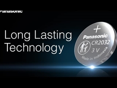 Pin chìa khóa xe Panasonic CR2032 3V 225mAh pin nút cho chìa khóa xe